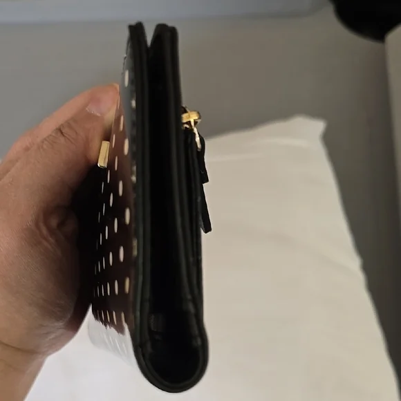Kate Spade Black Polka Dot Wallet - Picture 7 of 9